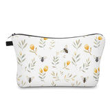 Pouch - Bee Floral Leaves