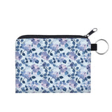 Mini Pouch - Floral Purple Hydrangea