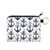 Mini Pouch - Floral Anchor