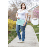 Oversized Grommet Clutch - Solids