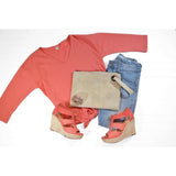 Oversized Grommet Clutch - Solids