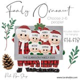 Family Plaid Ornament