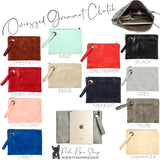 Oversized Grommet Clutch - Solids