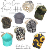 Criss-Cross Ponytail Hat