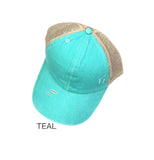 Criss-Cross Ponytail Hat