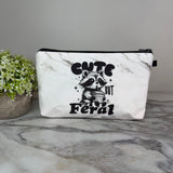 Pouch - Animal, Cute But Feral Raccoon