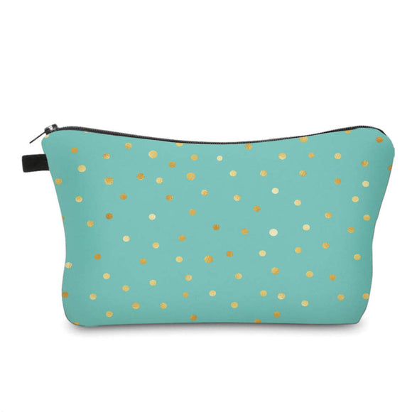Pouch - Polka Dot Minty Teal