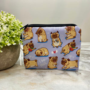 Mini Pouch - Pugs