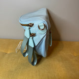 The Roni Nylon Crossbody - Solid Aqua