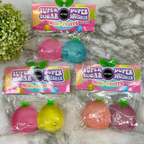 Super Duper Sugar Squisher Toy - Mini Fruits 2 Pack