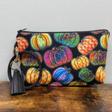 Pouch - Halloween Fall - Pumpkin, Colorful