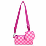 Tara - Double Pouch Nylon Crossbody