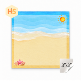 The Sticky Note Collection - Beach Sand Summer Seashell Sun