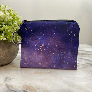 Mini Pouch - Purple Galaxy