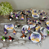 Gnome Figurines  - Halloween Assortment (3 pack) - Halloween Sticker