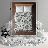 Blanket Christmas #29 - Books, Milk, & Cookies - PREORDER