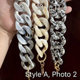 Bag Chain Link Strap Decoration - Style A, Photo 2 - PREORDER 9/5-9/8