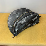 The Roni Nylon Crossbody - Grey Butterfly