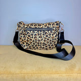 The Roni Nylon Crossbody - Animal Print