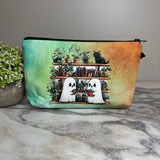 Pouch - Halloween Fall - Ghost Bookshelf Book