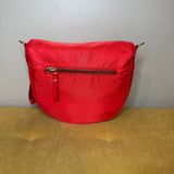 The Roni Nylon Crossbody - Solid Red