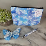 Bundled Set - Butterfly Blue Watercolor