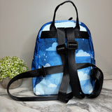 Mini Backpack - Blue Ombre Cloud