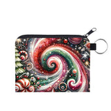 Mini Pouch - Christmas Holiday - Swirl