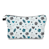 Pouch - Blue Heart Paw Dog Hydrant