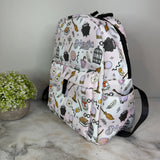 Mini Backpack - Magic Pink White