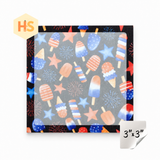 The Sticky Note Collection - America Fireworks Popsicle