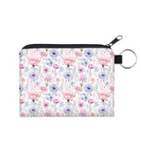 Mini Pouch - Floral Lavender Pink