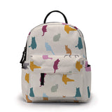 Mini Backpack - Cat Multi Color