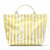 April Vinyl Tote Bag - Stripes