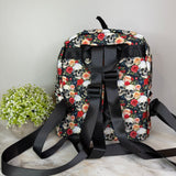 Mini Backpack - Halloween - Skull Roses