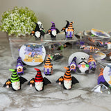 Gnome Figurines  - Halloween Assortment (3 pack) - Halloween Sticker