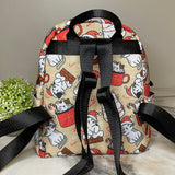 Mini Backpack - Cat Christmas