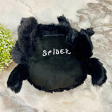 Plush Toy Spider - Black