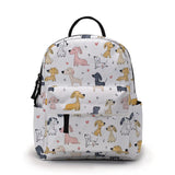 Mini Backpack - Dog Cartoon Dogs & Hearts