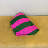 Emma Travel Clutch - Stripes + Chevron