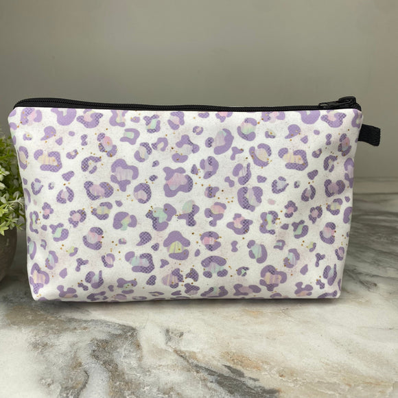 Pouch - Animal Print Purple