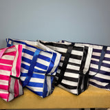 Tote Bag - Summer Stripes - Black