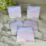 The Sticky Note Collection - Thank You Purple