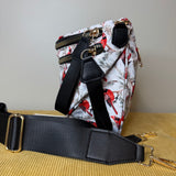 The Roni Nylon Crossbody - Cardinal