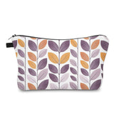 Pouch - Purple Orange Leaves