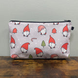 Pouch - Holiday Christmas - Red Gnome