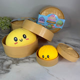 Squishy Toy - XL Jumbo Dumpling, Quick Squeeze Solid