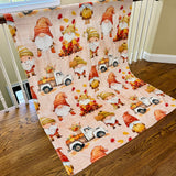 Blanket Halloween #32 - Fall Gnomes