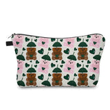 Pouch - Coffee Bears Green