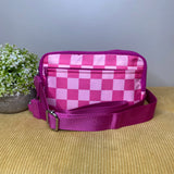 Remi - Nylon Crossbody Checkered - PREORDER